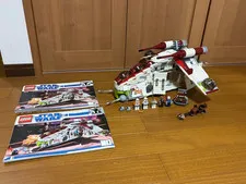 LEGO Star Wars Republic Attack Gunship 7676 Clone Wars Building Set