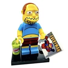 Lego 71009 Simpsons Comic Book Guy Minifig Series 2 Complete