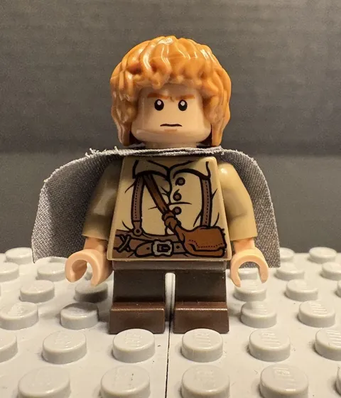 LEGO Samwise Gamgee Minifigure Lor004 9470 LOTR Lord Rings Hobbit CMF Lot Rare 