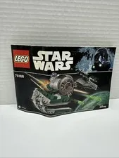 Manual ONLY LEGO Star Wars Yoda's Jedi Starfighter 75168 Instruction Manual
