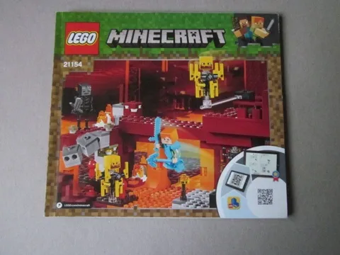 Lego Minecraft Building Instructions Instruction 21154