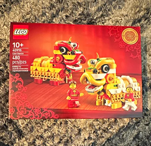 LEGO 40915 Lion Dance Chinese Traditional Festivals Seasonal 480 pcs 10+