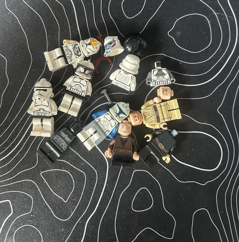 LEGO Star Wars Minifigure Lot, Mixed Figures & Parts