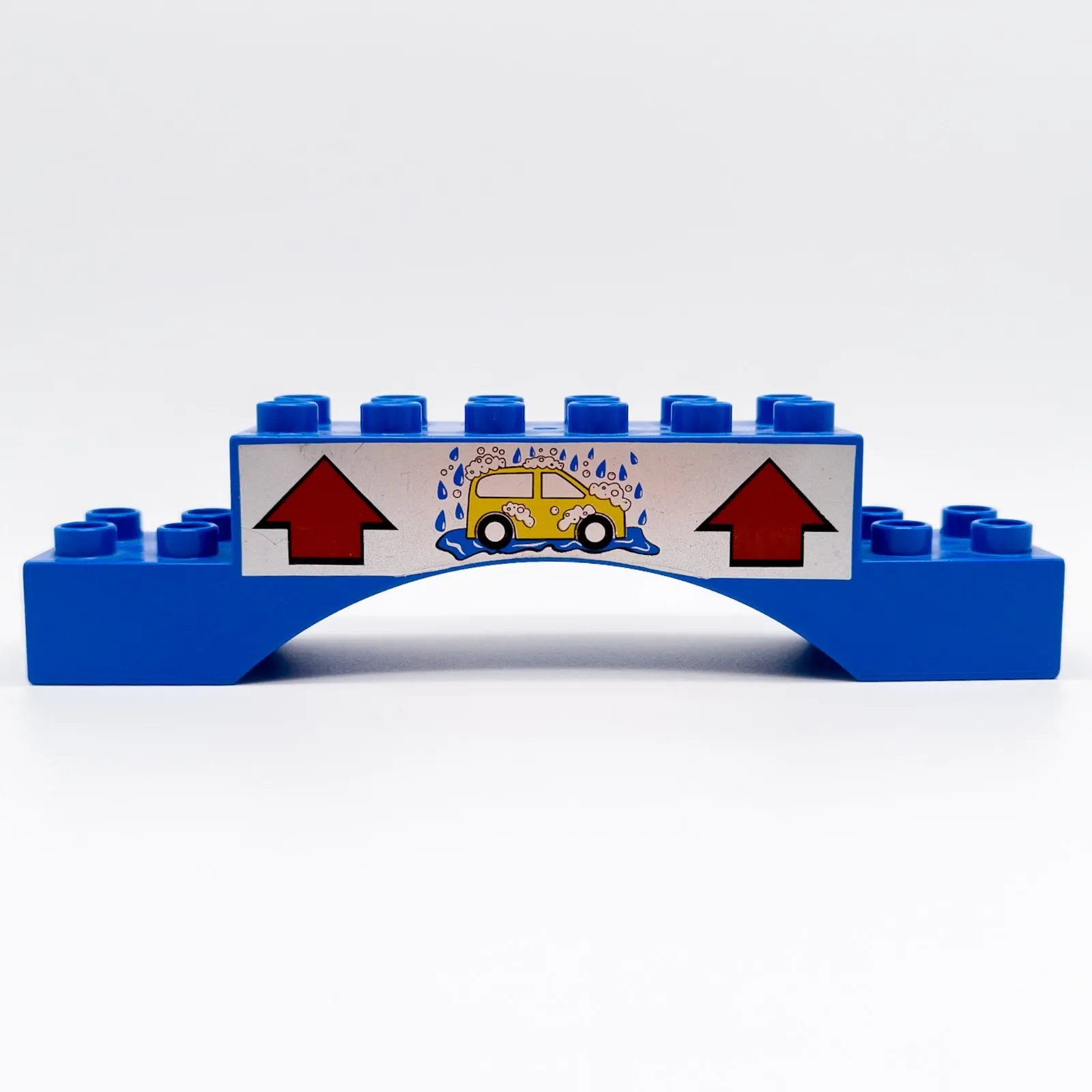 LEGO DUPLO car wash arch brick car blue 2x10x2 5696 51704pb04