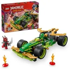LEGO NINJAGO Lloyd's Pull-Back Race Car Toy with 2 Minifigures, Ages 7+ - 71828