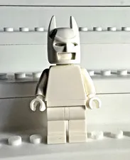 LEGO Batman White Monochrome Minifigure