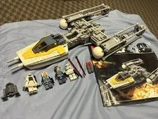 LEGO Star Wars: Y-Wing Starfighter (75172) Used Rogue One 💥 Minifigures LOOK 👀