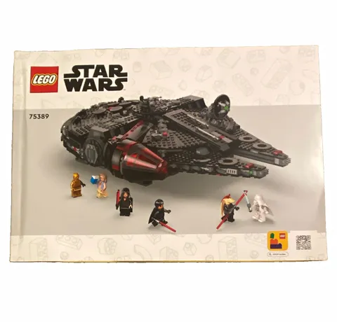 LEGO Star Wars 75389 The Dark Falcon Instruction Manual Booklet