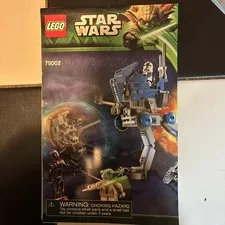 LEGO Star Wars Clone Wars 501st (AT-RT 75002) Manual Instruction Booklet Only