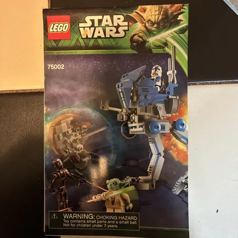 LEGO Star Wars Clone Wars 501st (AT-RT 75002) Manual Instruction Booklet Only