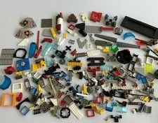 LEGO Bulk Lot Accessories Windows, Vehicle Parts, Blocks Mixed Lot Sets 2000s