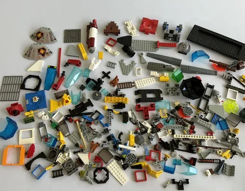 LEGO Bulk Lot Accessories Windows, Vehicle Parts, Blocks Mixed Lot Sets 2000s