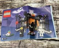 LEGO 40260 Halloween Haunt Set Instructions/Booklet ONLY