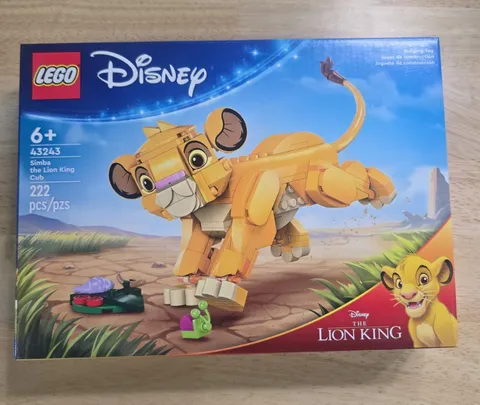 LEGO Disney Simba the Lion King Cub Disney Toy 43243 New in Box