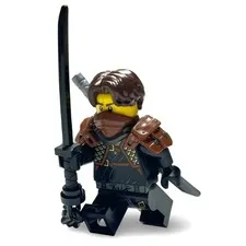 LEGO NINJAGO Samurai Warrior Minifigure 100% Genuine LEGO Parts w/ Weapons