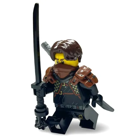 LEGO NINJAGO Samurai Warrior Minifigure 100% Genuine LEGO Parts w/ Weapons
