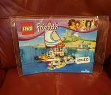 LEGO Friends Sunshine Catamaran 41317 Instruction Guide MANUAL ONLY Stickers