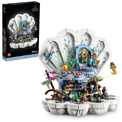LEGO Disney 43225 The Little Mermaid Royal Clamshell New Factory Sealed