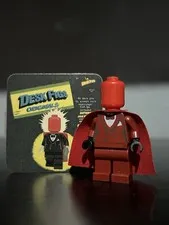 LEGO Batman Custom Pad Printed Red Hood Joker Dark Red Variant Minifigure 2006