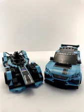 Lego Speed Champions #76898 Panasonic Jaguar Cars FINISH GATE MISSING
