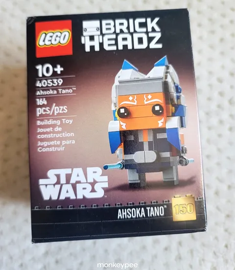 NEW SEALED LEGO BrickHeadz Star Wars Ahsoka Tano 40539 RETIRED