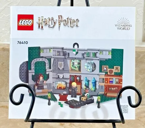 LEGO Harry Potter Slytherin House Banner Instructions Manual ONLY 76410 g47