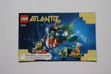 LEGO® Atlantis 7978 Angler Attack Instruction Manual Only!