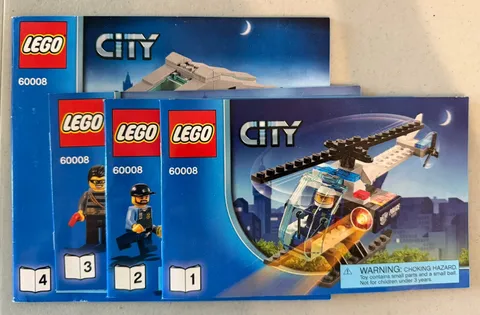 LEGO CITY Police Museum Break - In 60008 100% Complete