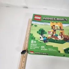 LEGO Minecraft 21249 The Crafting Box 4.0 605 Pc Set Factory Sealed