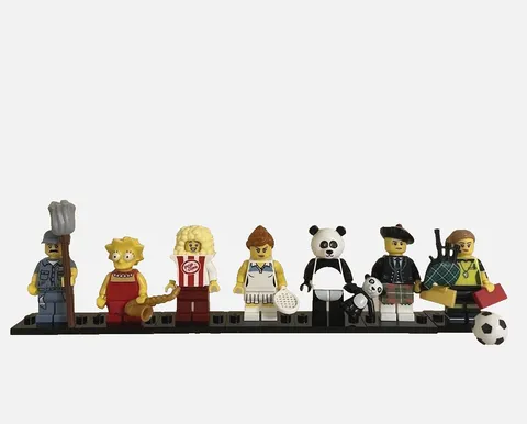 LEGO Minifigure Lot Set Bulk Sale panda popcorn