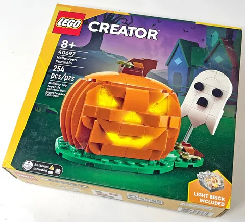 LEGO 40697 Creator Halloween Pumpkin Light 254 Pcs Age 8+ New Unopened