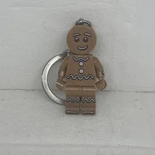 LEGO Minifigure Gingerbread Man #851394 Christmas Key Chain