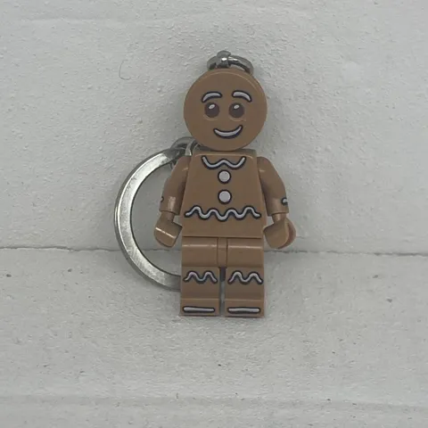 LEGO Minifigure Gingerbread Man #851394 Christmas Key Chain