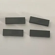 Lego 63864 Dark Gray Replacement Parts Pieces Lot of 4