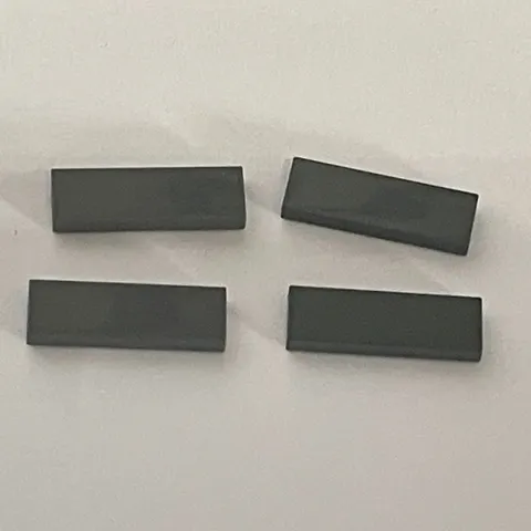 Lego 63864 Dark Gray Replacement Parts Pieces Lot of 4