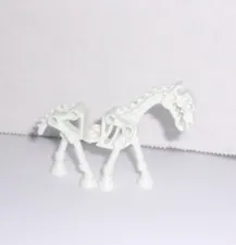Lego Glow in the Dark Skeleton Horse Minifigure  