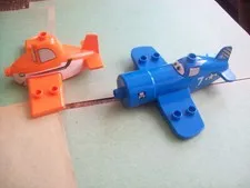 LEGO DUPLO #10511 DISNEY'S PLANES  DUSTY CROPHOPPER & RILEY SCIPPER