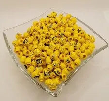 LEGO® Minifigure Heads Yellow Faces Mixed 20 50 100 Pieces Used