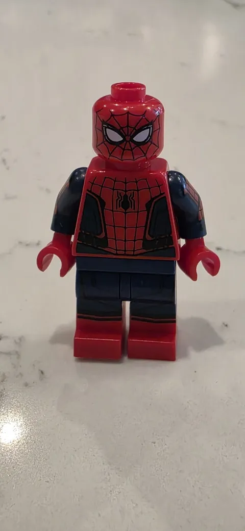Lego Spider-Man 76067 Black Web Pattern Civil War Super Heroes Minifigure 