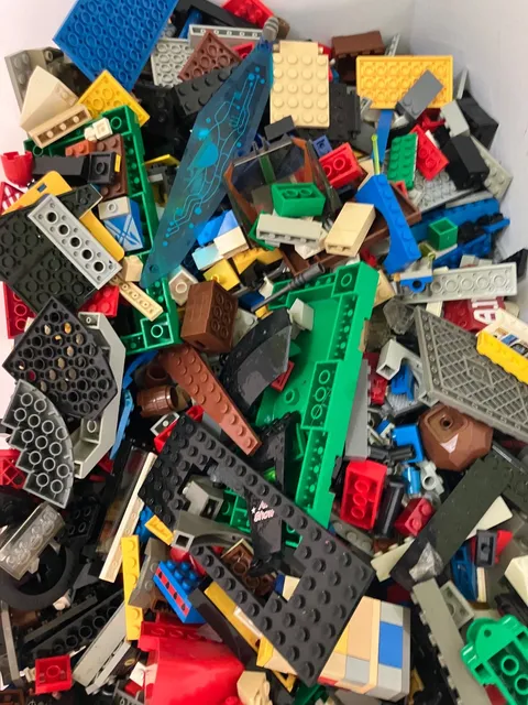 LEGO 17 Lbs Assorted Parts Pieces Blocks Clean Sorted Bulk Lot Variety