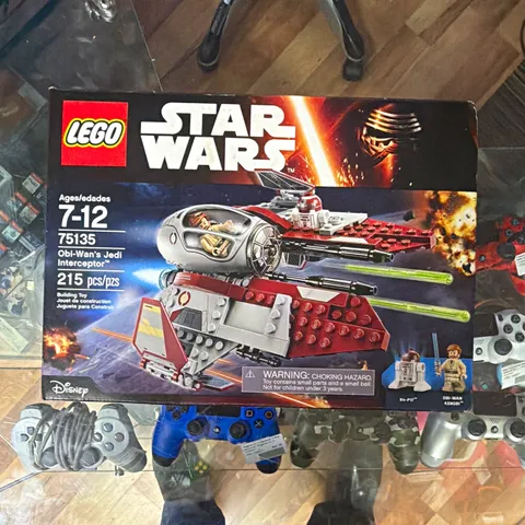 LEGO Star Wars Obi-Wan's Jedi Interceptor 75135 215 pcs Retired Ages 7-12