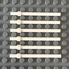 Lego Lot White Bar 63965 (lot of 6)