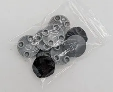 LEGO 2x2 plate round rounded bottom (boat stud) (8 pcs) various color Brick lot
