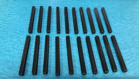 LEGO PART 3706 TECHNIC AXLE 6L 20 PIECES (BLACK)
