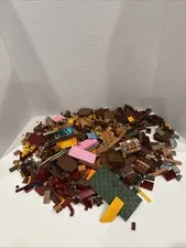 Lot Of 2 Pounds (Lbs) Lego Miscellaneous Colors Pieces Bricks