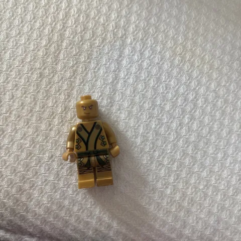 LEGO Gold Lloyd mini Figure No Helmet