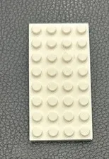 LEGO Part White Flat Plate 4 x 8 #3035