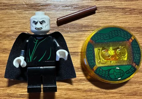LEGO Dimensions Harry Potter VOLDEMORT minifigure with disc