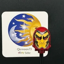LEGO Brand KNIGHTS KINGDOM Large Figure HEAD Part ~bb0153pb07~ LORD VLADEK x1
