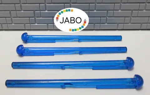 (G11/2/5) LEGO 4 x 15303 Arrow trans dark blue for Spring Shooter Cannon